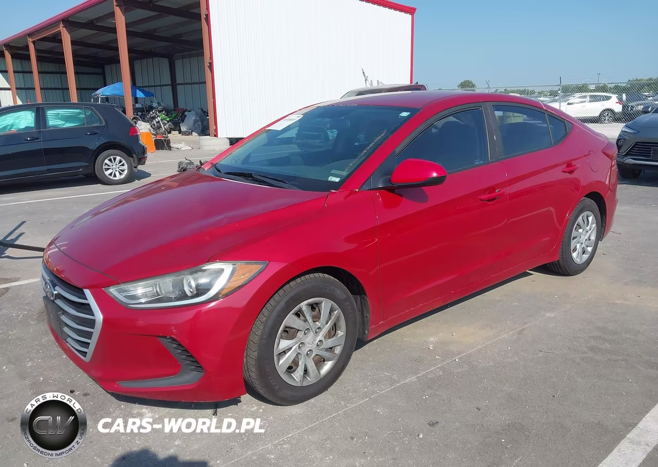 2017 Hyundai Elantra Se VIN:KMHD74LF9HU141380 - 2
