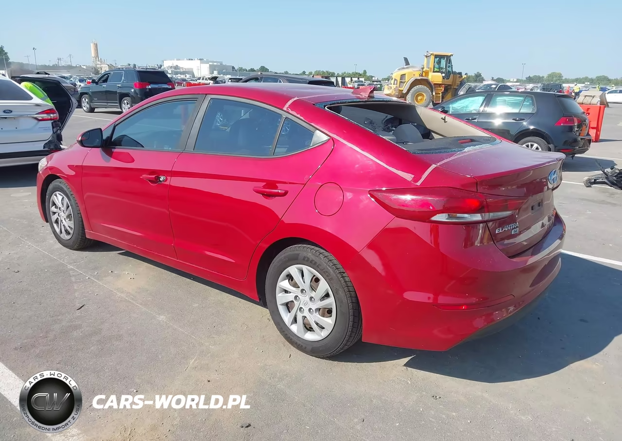 2017 Hyundai Elantra Se VIN:KMHD74LF9HU141380 - 3