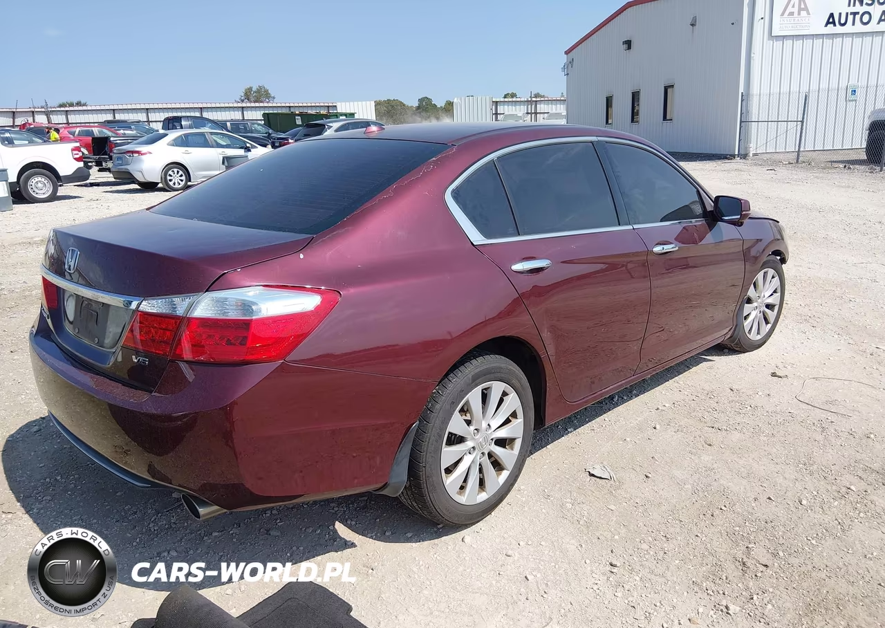 2013 Honda Accord Ex-L V-6 VIN:1HGCR3F87DA035332 - 4