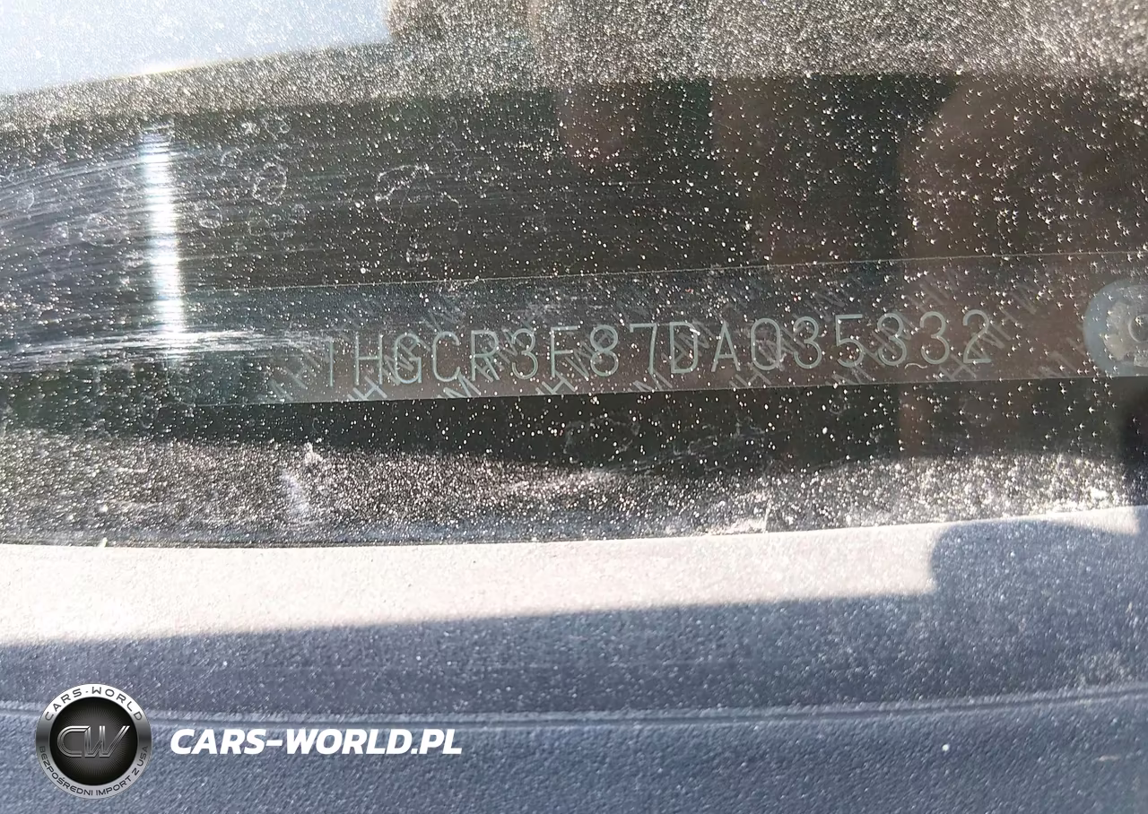 2013 Honda Accord Ex-L V-6 VIN:1HGCR3F87DA035332 - 9