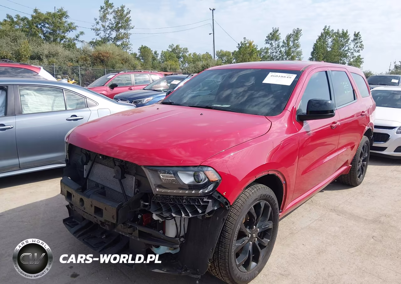 2020 Dodge Durango Gt Awd VIN:1C4RDJDG7LC382376 - 2