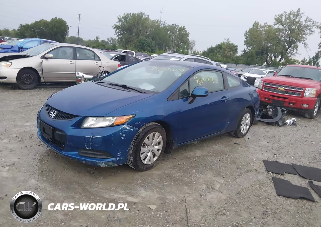 2012 Honda Civic Lx VIN:2HGFG3B54CH500972 - 2