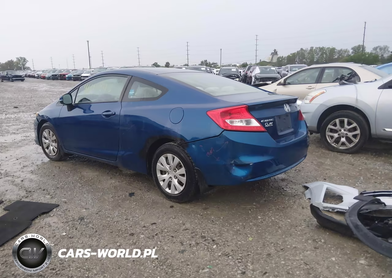 2012 Honda Civic Lx VIN:2HGFG3B54CH500972 - 3