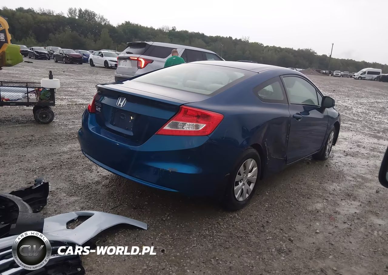 2012 Honda Civic Lx VIN:2HGFG3B54CH500972 - 4