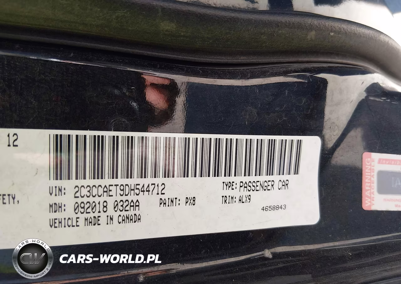 2013 Chrysler 300C VIN:2C3CCAET9DH544712 - 9