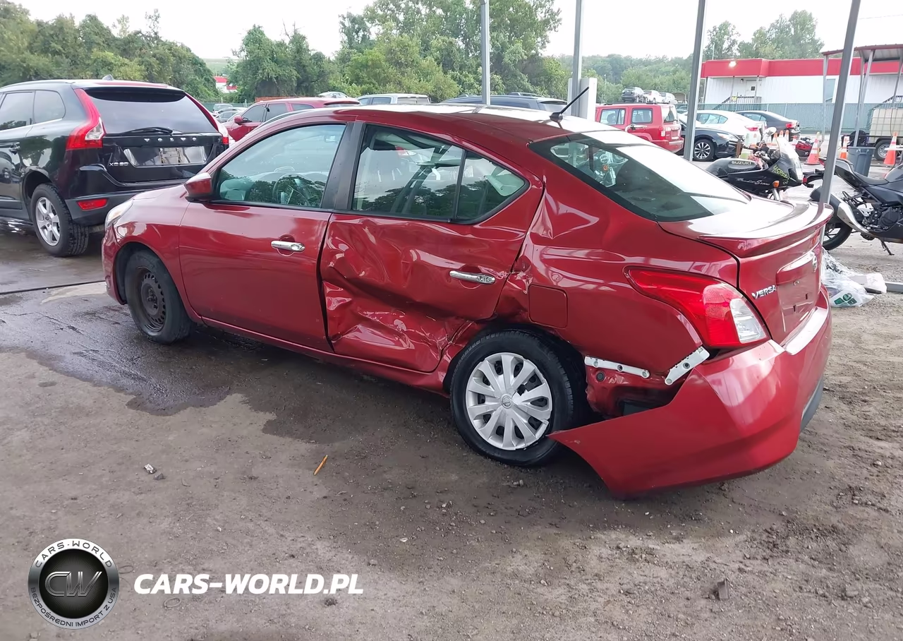 2019 Nissan Versa 1.6 Sv VIN:3N1CN7AP3KL858428 - 3