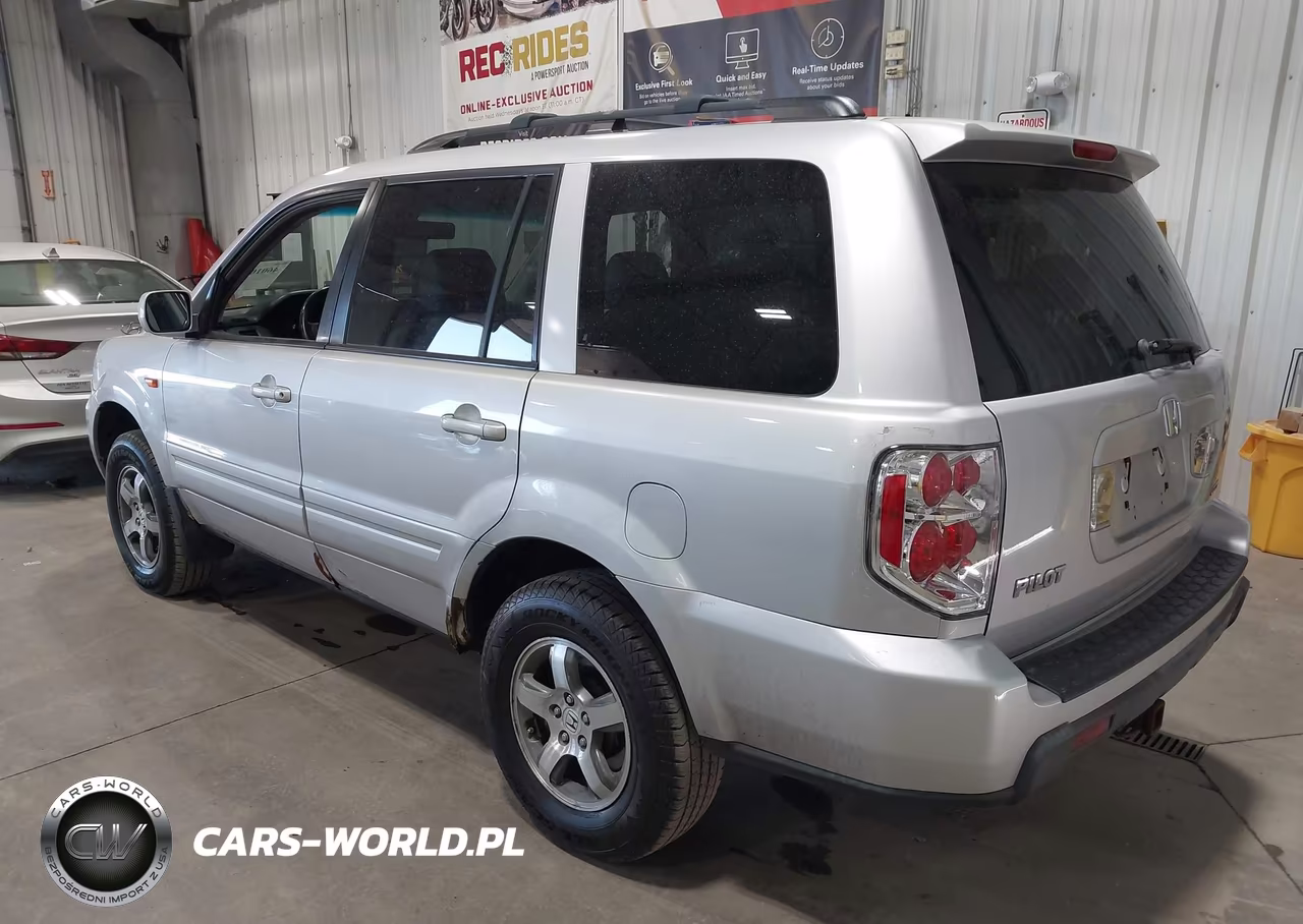 2008 Honda Pilot Ex-L VIN:5FNYF18588B032344 - 3