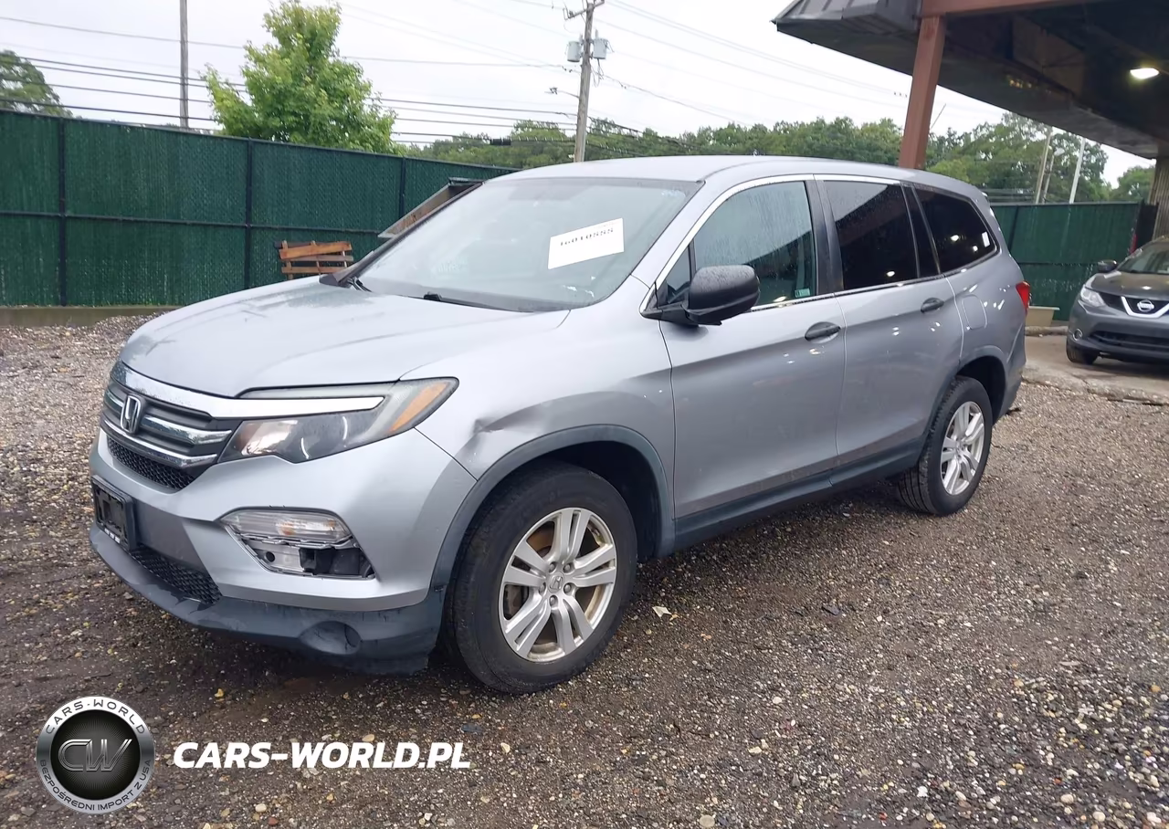 2018 Honda Pilot Lx VIN:5FNYF6H1XJB069248 - 2