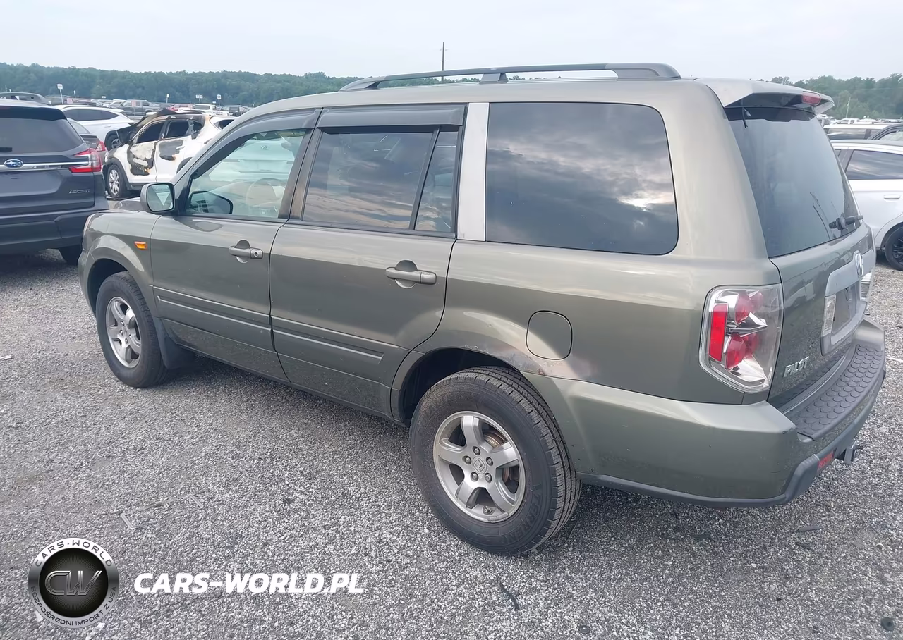2007 Honda Pilot Ex VIN:2HKYF18417H520803 - 3