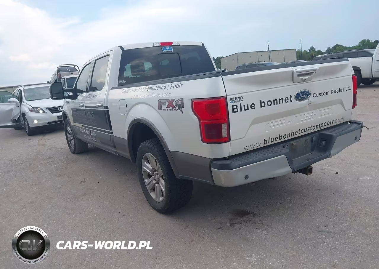 2018 Ford F-150 Lariat VIN:1FTFW1E15JFD33406 - 3