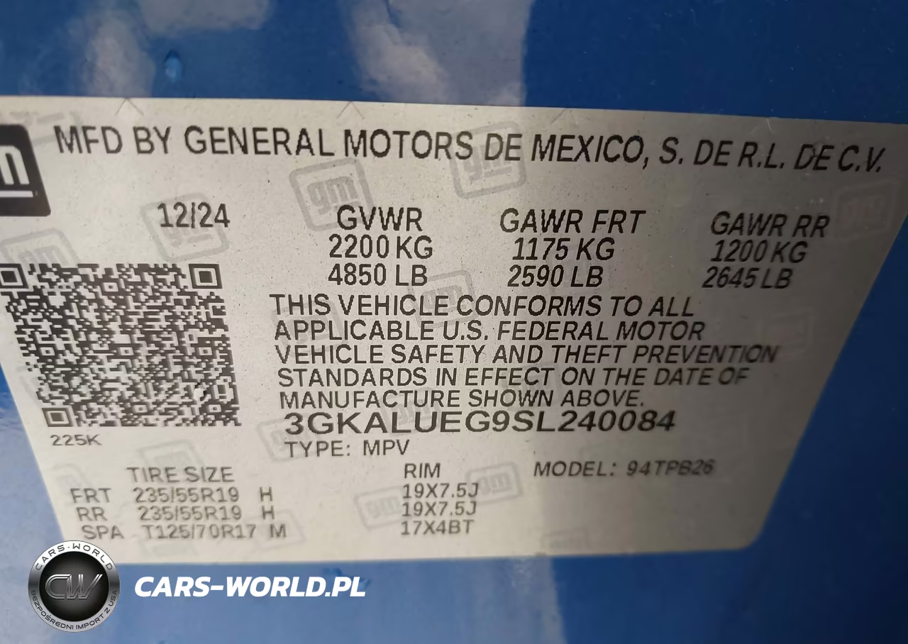 2025 GMC Terrain Awd Elevation VIN:3GKALUEG9SL240084 - 9