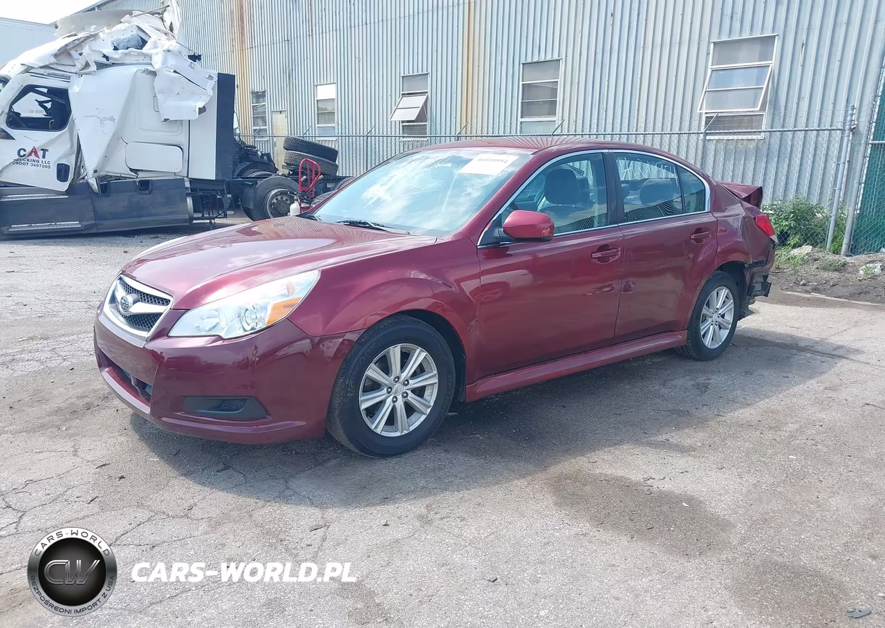2010 Subaru Legacy 2.5I Premium VIN:4S3BMCC66A3220760 - 2
