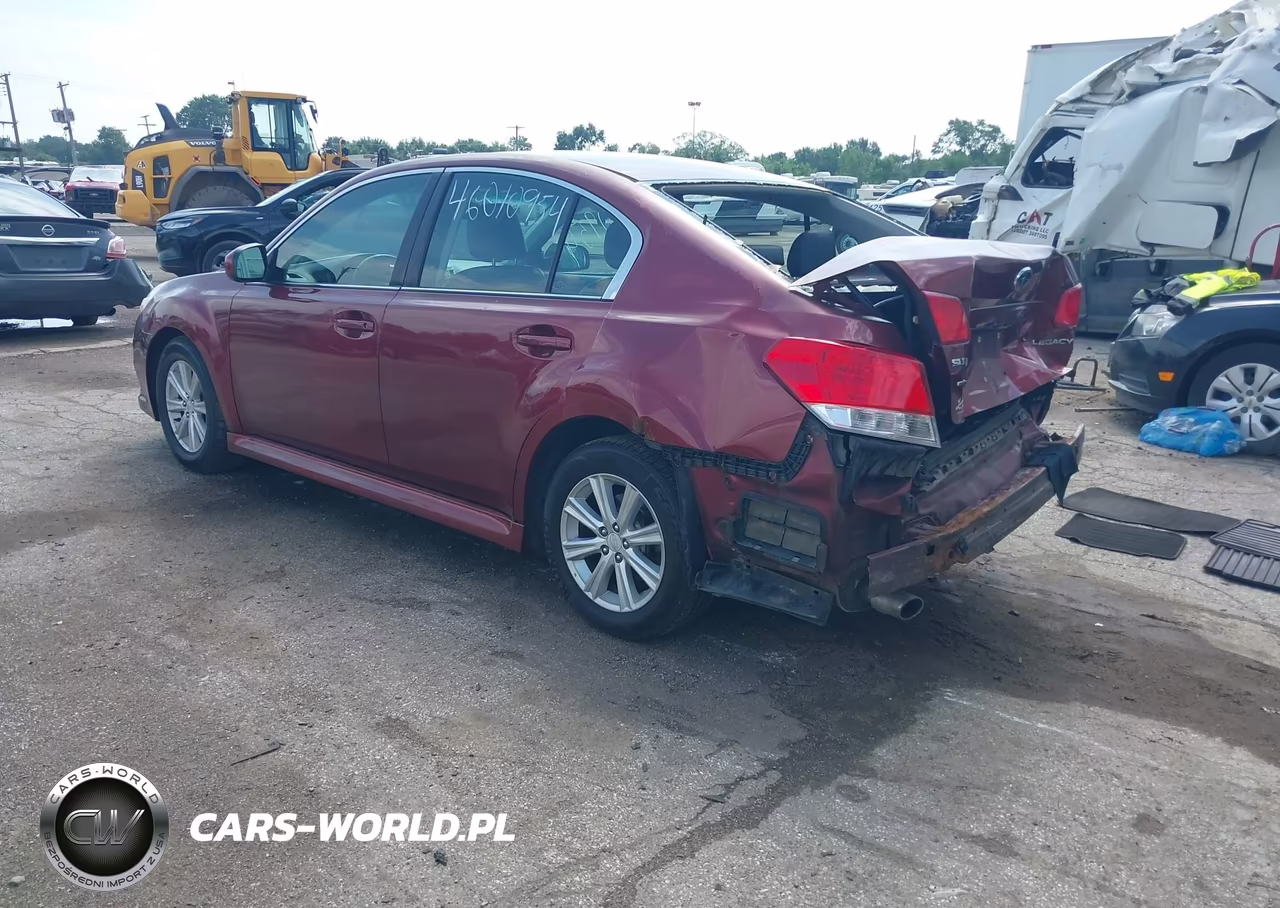 2010 Subaru Legacy 2.5I Premium VIN:4S3BMCC66A3220760 - 3