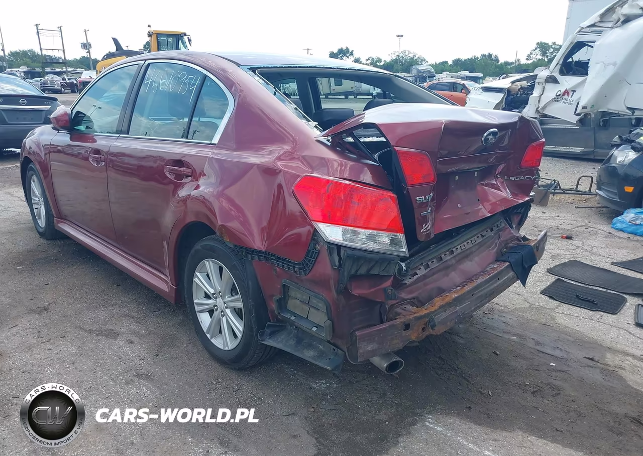 2010 Subaru Legacy 2.5I Premium VIN:4S3BMCC66A3220760 - 6