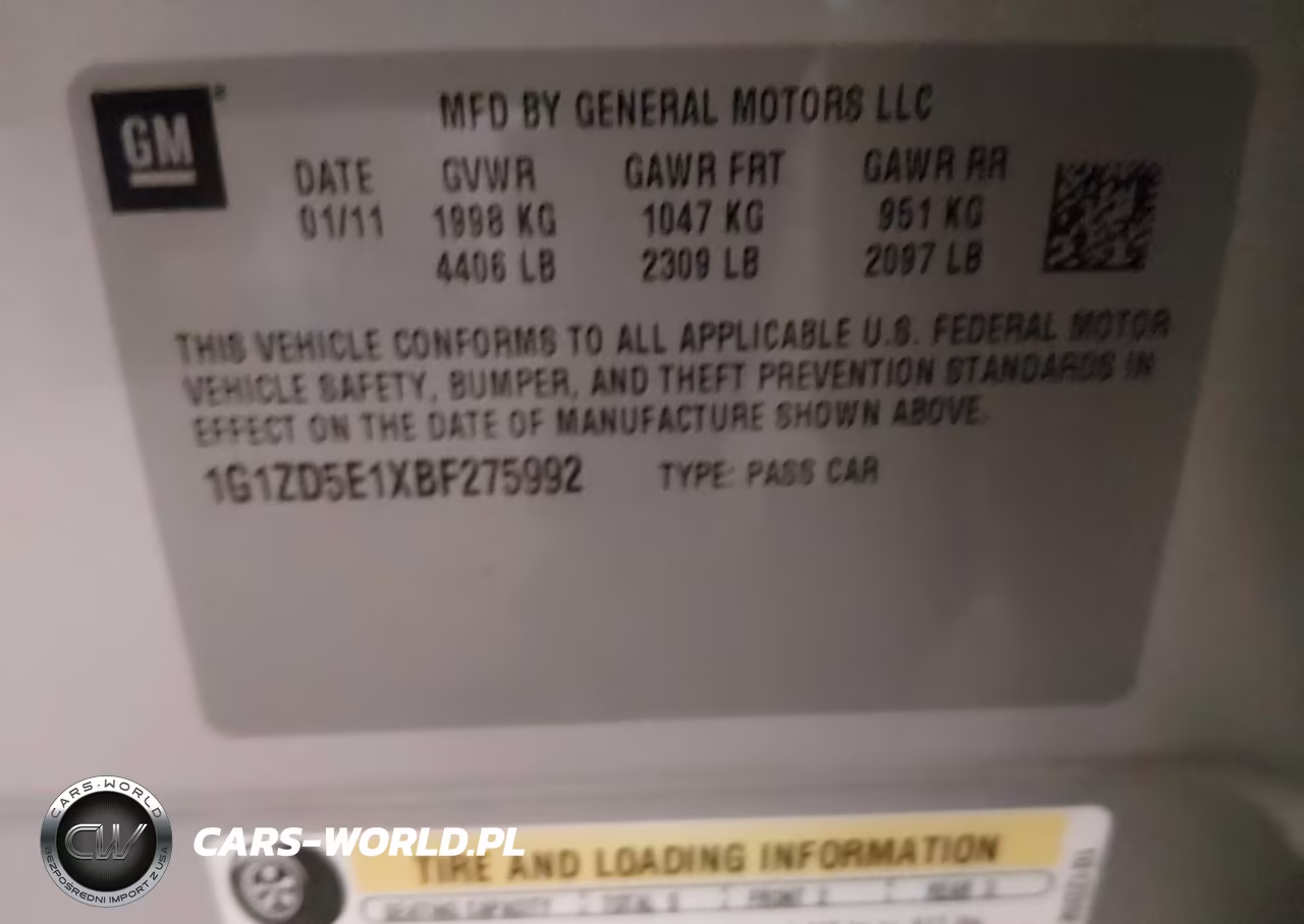 2011 Chevrolet Malibu 2Lt VIN:1G1ZD5E1XBF275992 - 9