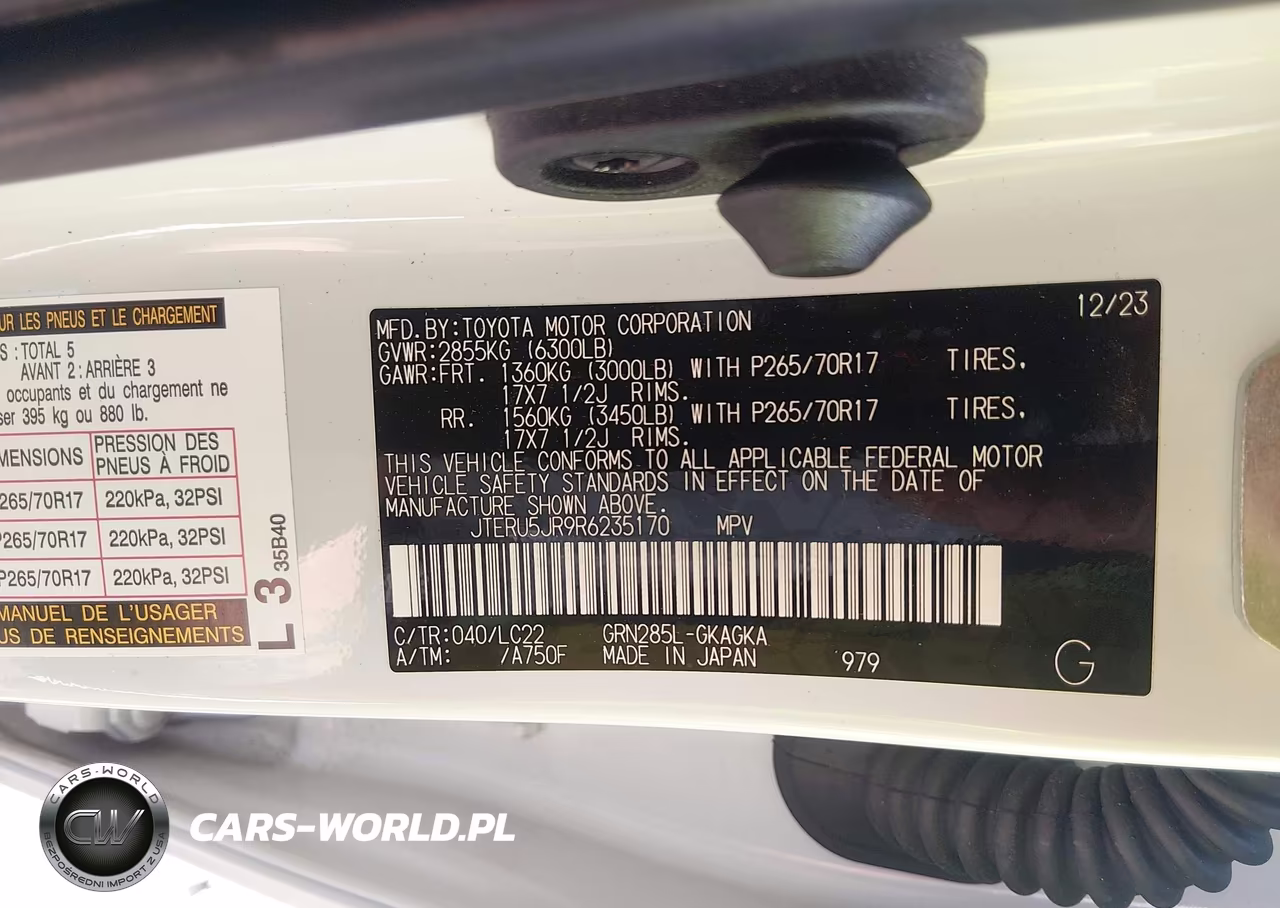 2024 Toyota 4Runner Trd Off Road Premium VIN:JTERU5JR9R6235170 - 9