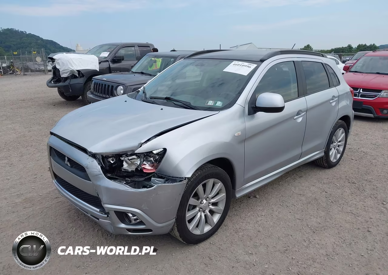 2011 Mitsubishi Outlander Sport Se VIN:JA4AR4AU1BZ014372 - 2