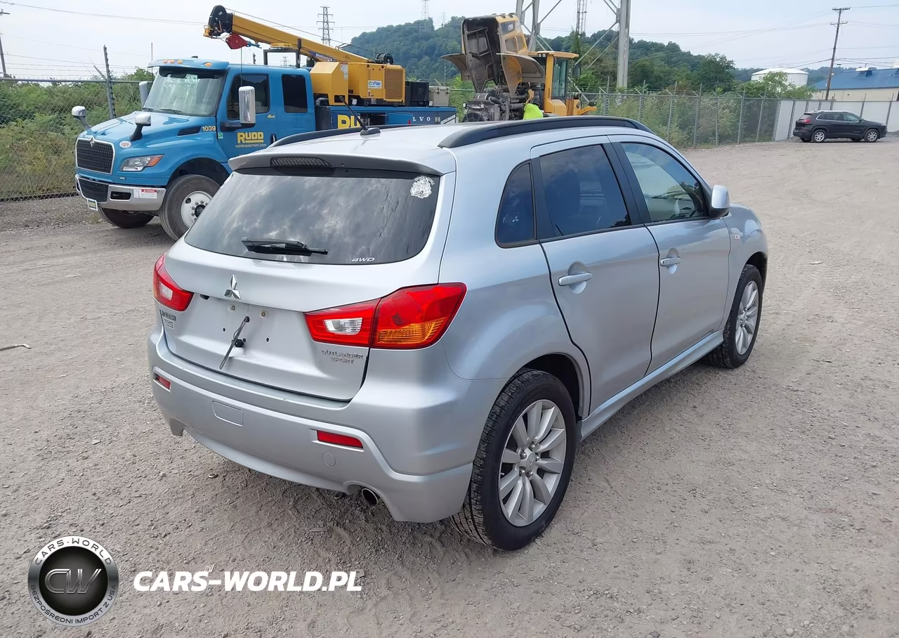 2011 Mitsubishi Outlander Sport Se VIN:JA4AR4AU1BZ014372 - 4