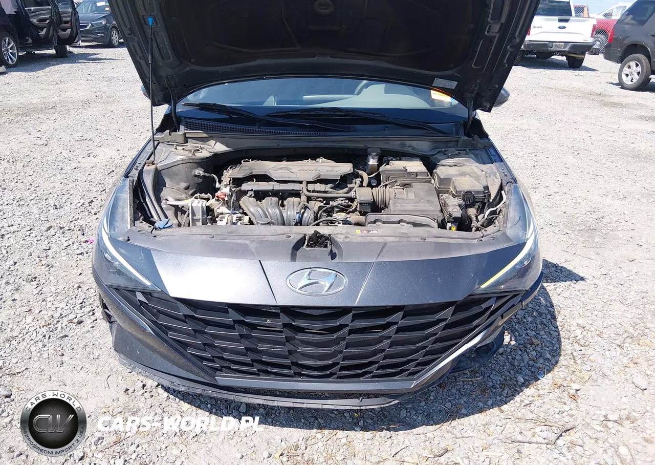 2021 Hyundai Elantra Sel VIN:5NPLM4AG1MH043923 - 10