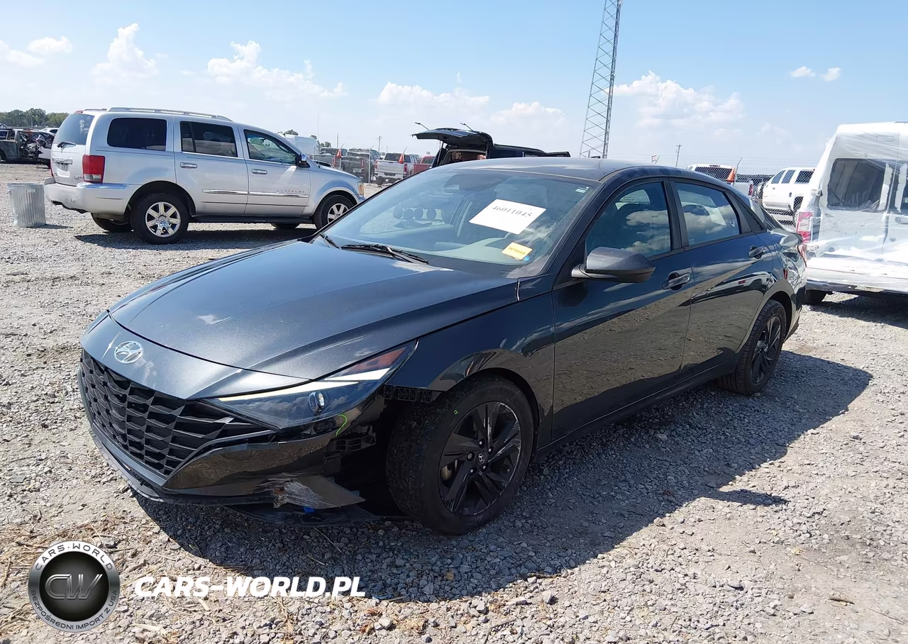 2021 Hyundai Elantra Sel VIN:5NPLM4AG1MH043923 - 2