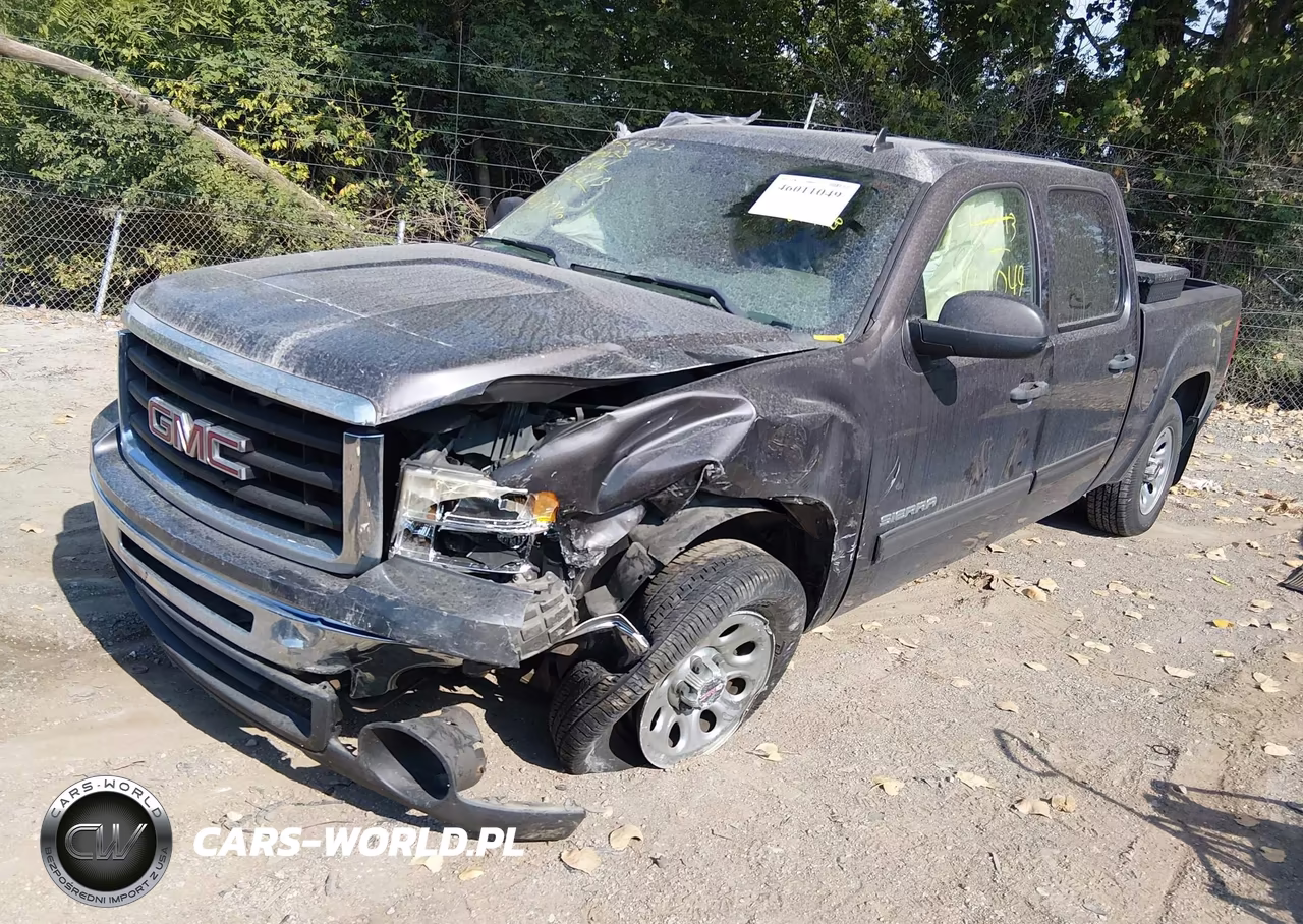 2010 GMC Sierra 1500 Sl VIN:3GTRCUEA9AG102613 - 2