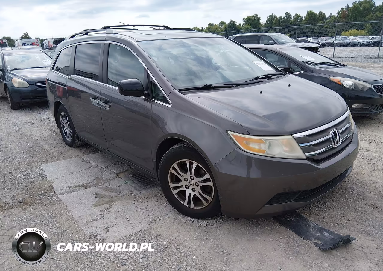 2011 Honda Odyssey Ex-L VIN:5FNRL5H6XBB064622 - 1