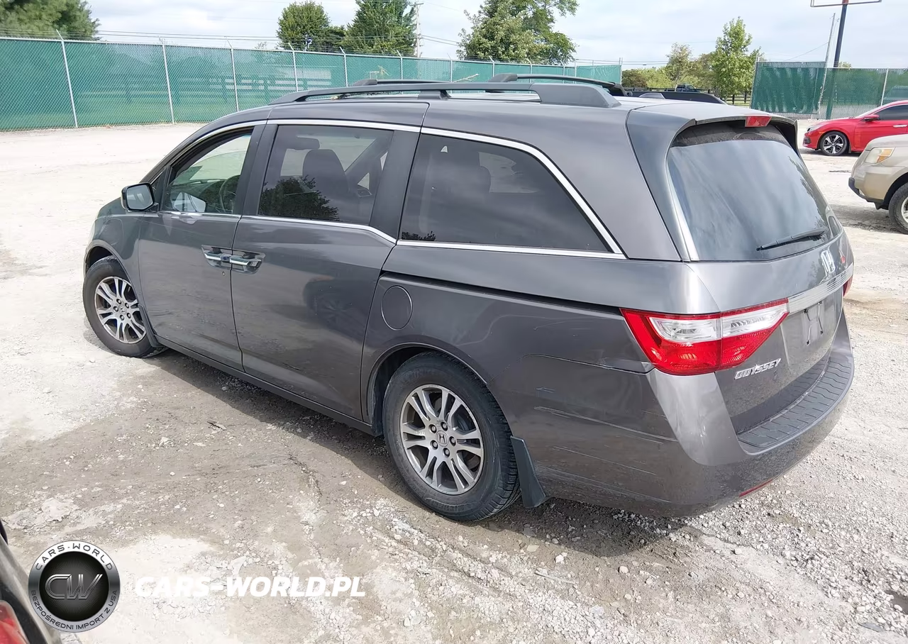 2011 Honda Odyssey Ex-L VIN:5FNRL5H6XBB064622 - 3