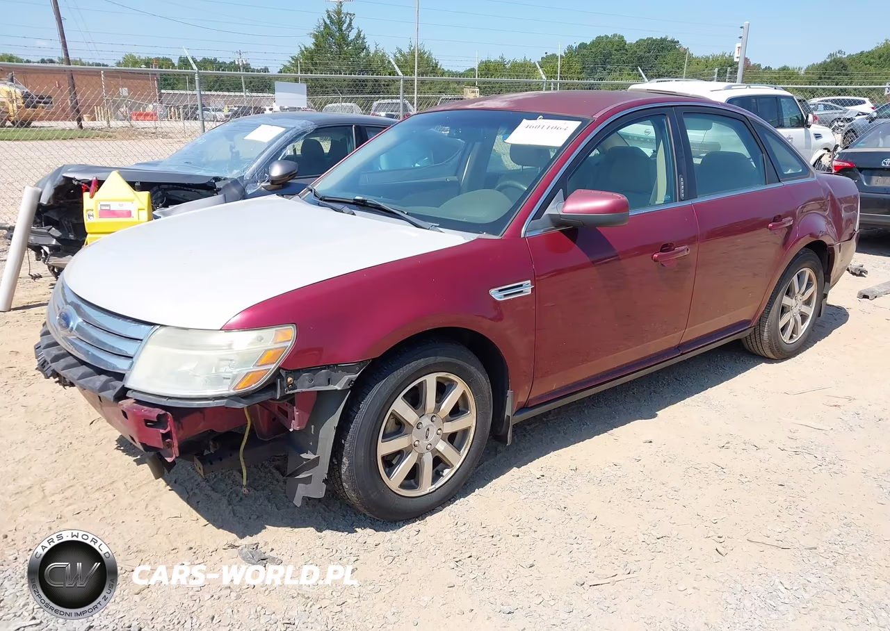 2008 Ford Taurus Sel VIN:1FAHP24W38G172055 - 2