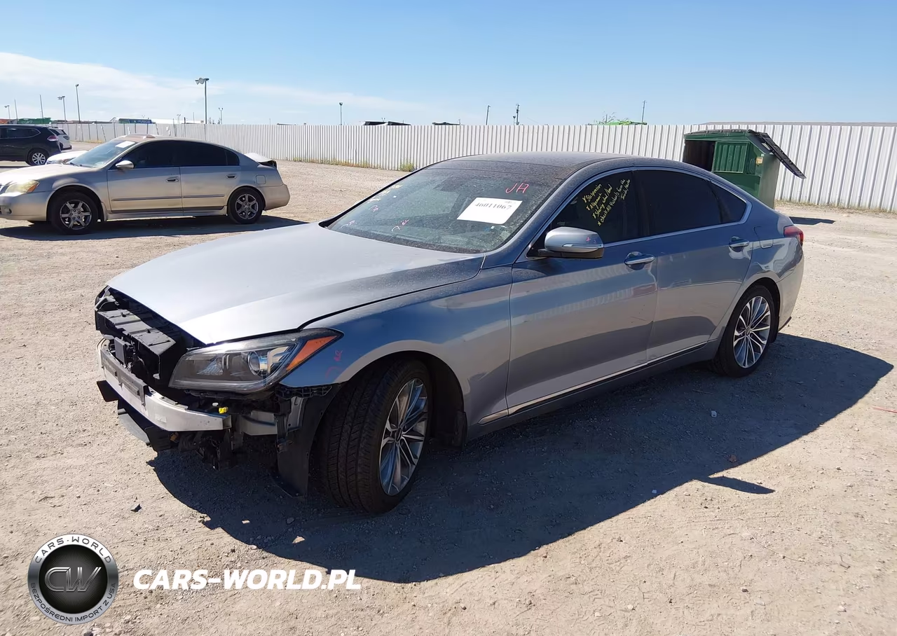 2017 Genesis G80 3.8 VIN:KMHGN4JE7HU185696 - 2