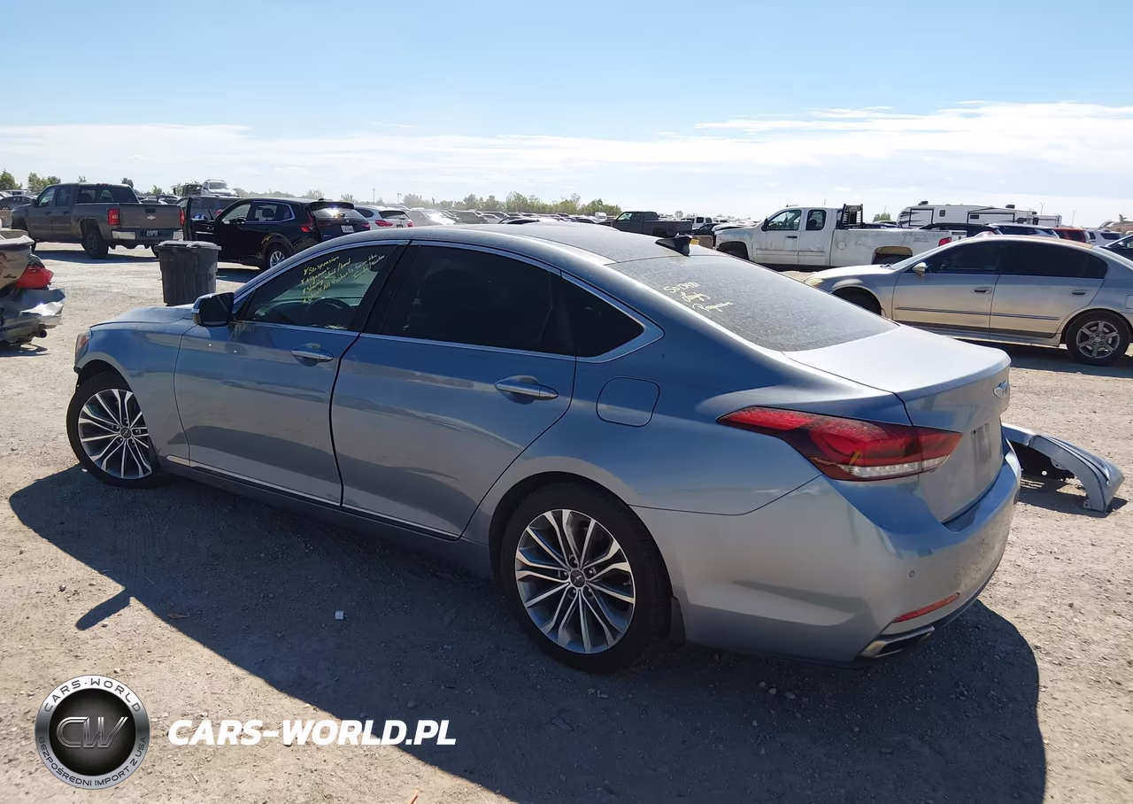 2017 Genesis G80 3.8 VIN:KMHGN4JE7HU185696 - 3