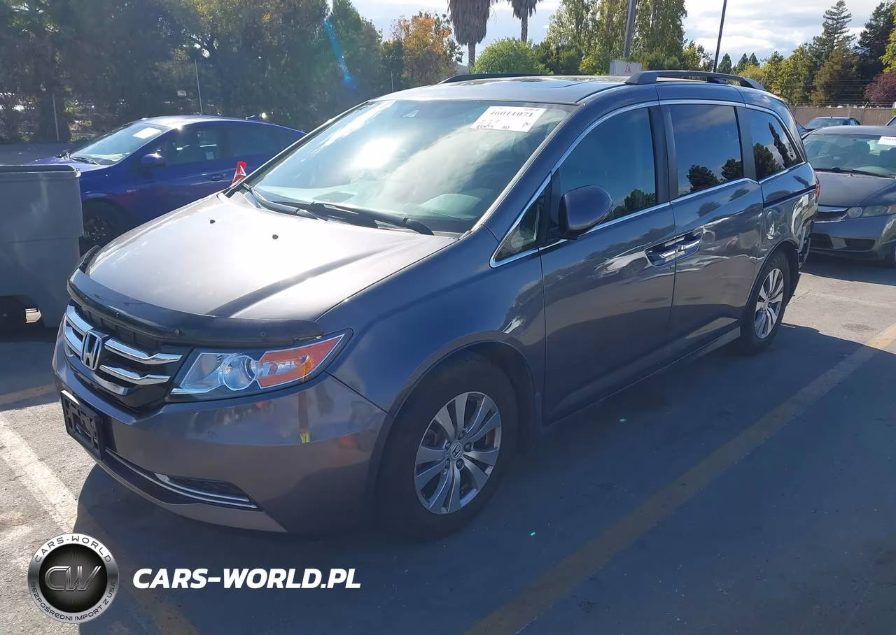2015 Honda Odyssey Ex-L VIN:5FNRL5H68FB005946 - 2