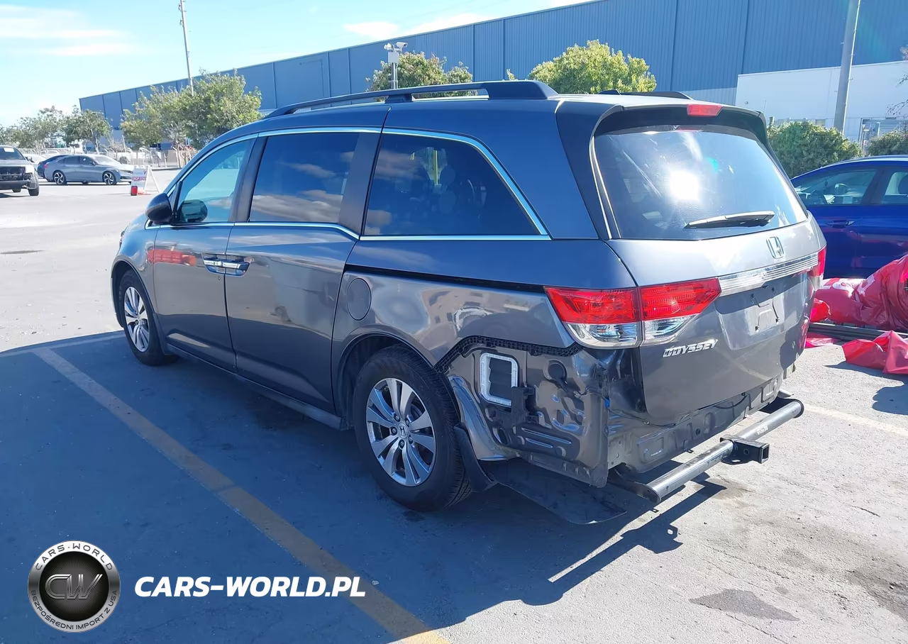 2015 Honda Odyssey Ex-L VIN:5FNRL5H68FB005946 - 3