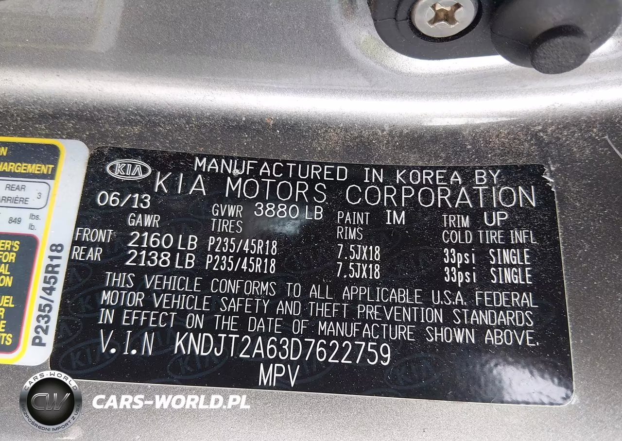 2013 Kia Soul ! VIN:KNDJT2A63D7622759 - 9
