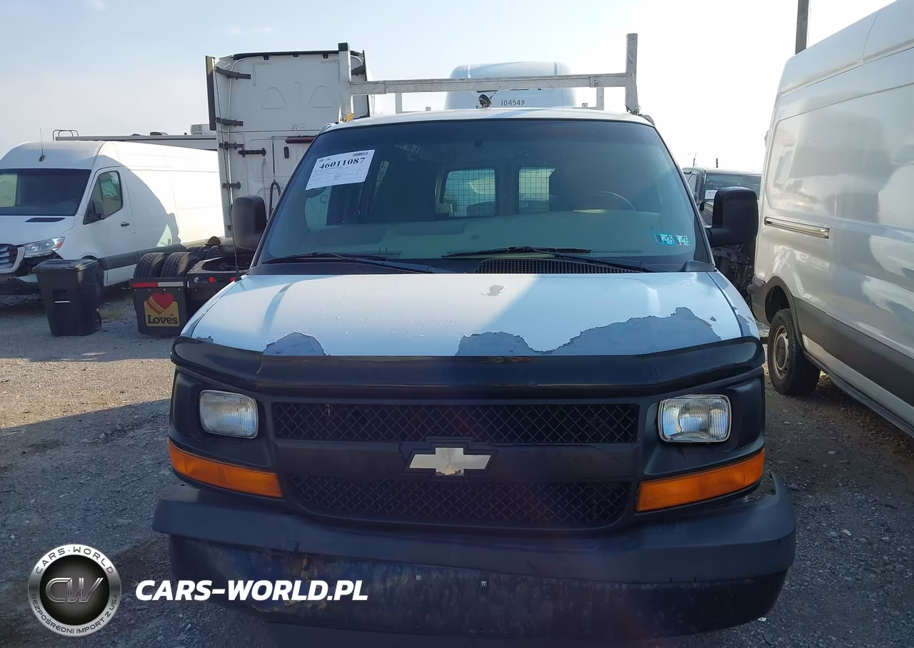 2009 Chevrolet Express 2500 Work Van VIN:1GCGG25C191110331 - 12