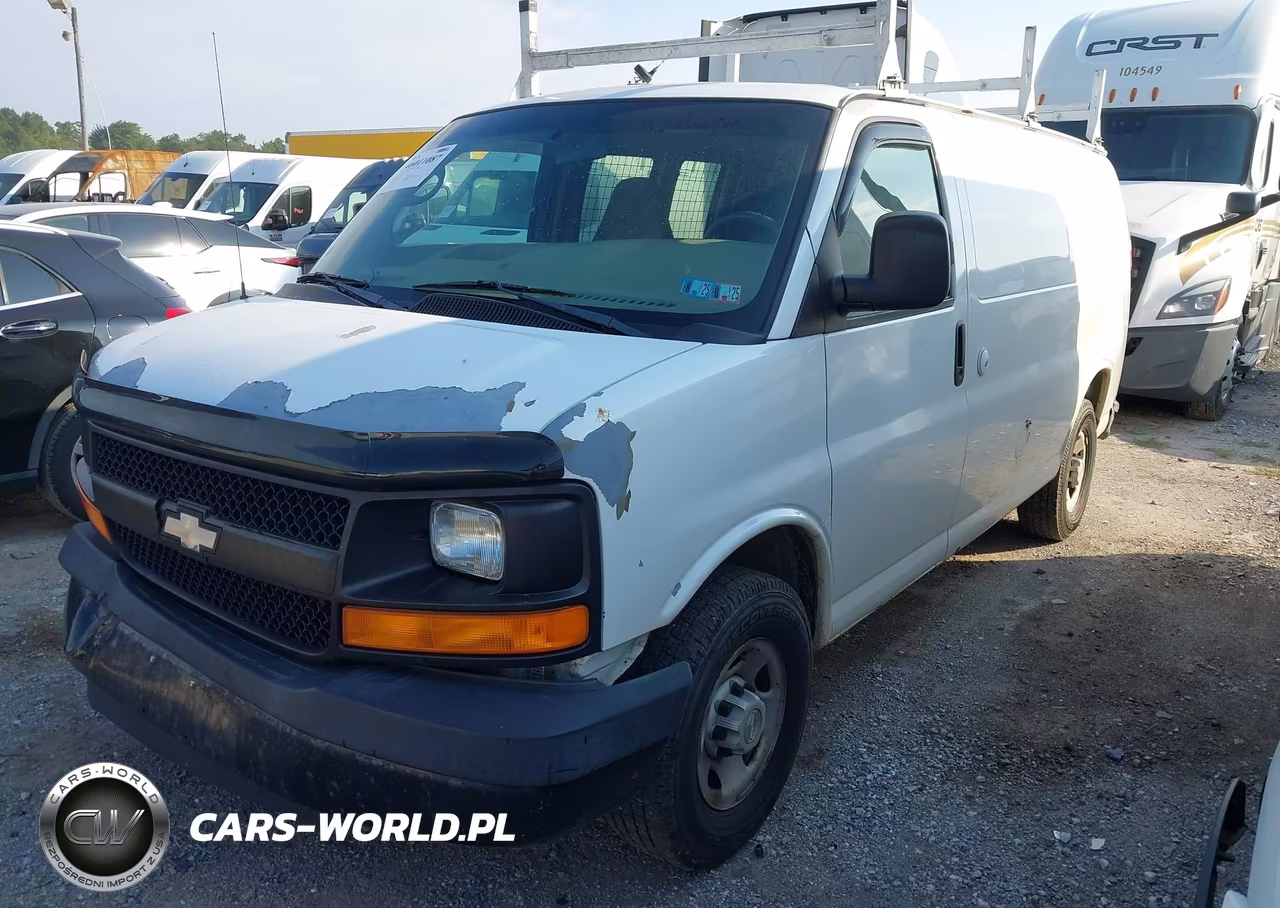 2009 Chevrolet Express 2500 Work Van VIN:1GCGG25C191110331 - 2