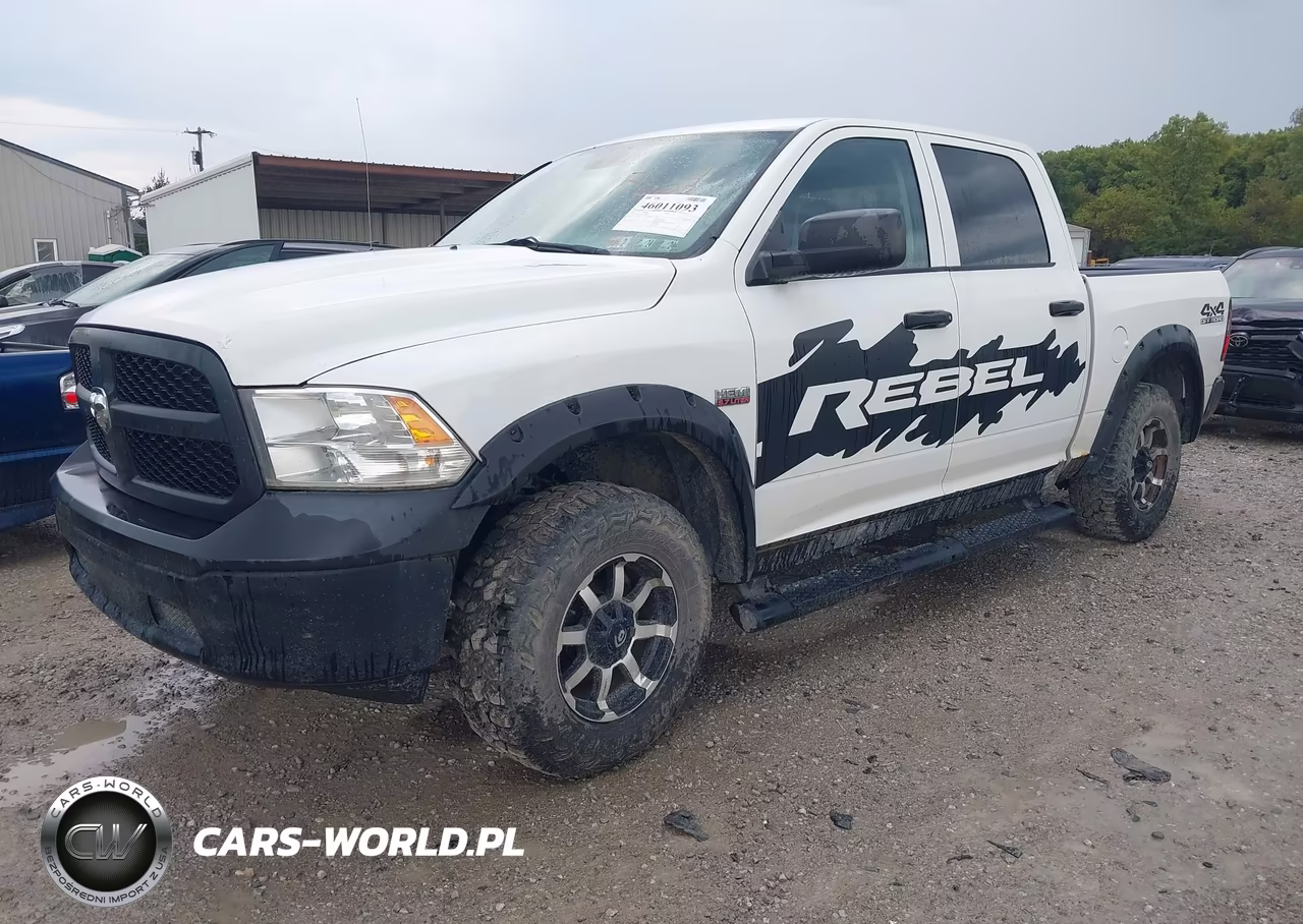 2013 Ram 1500 Tradesman VIN:1C6RR7KTXDS544617 - 2