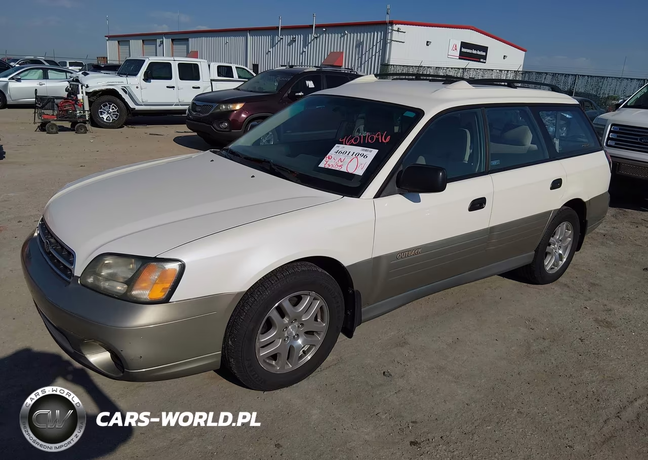 2002 Subaru Outback VIN:4S3BH675627638754 - 2