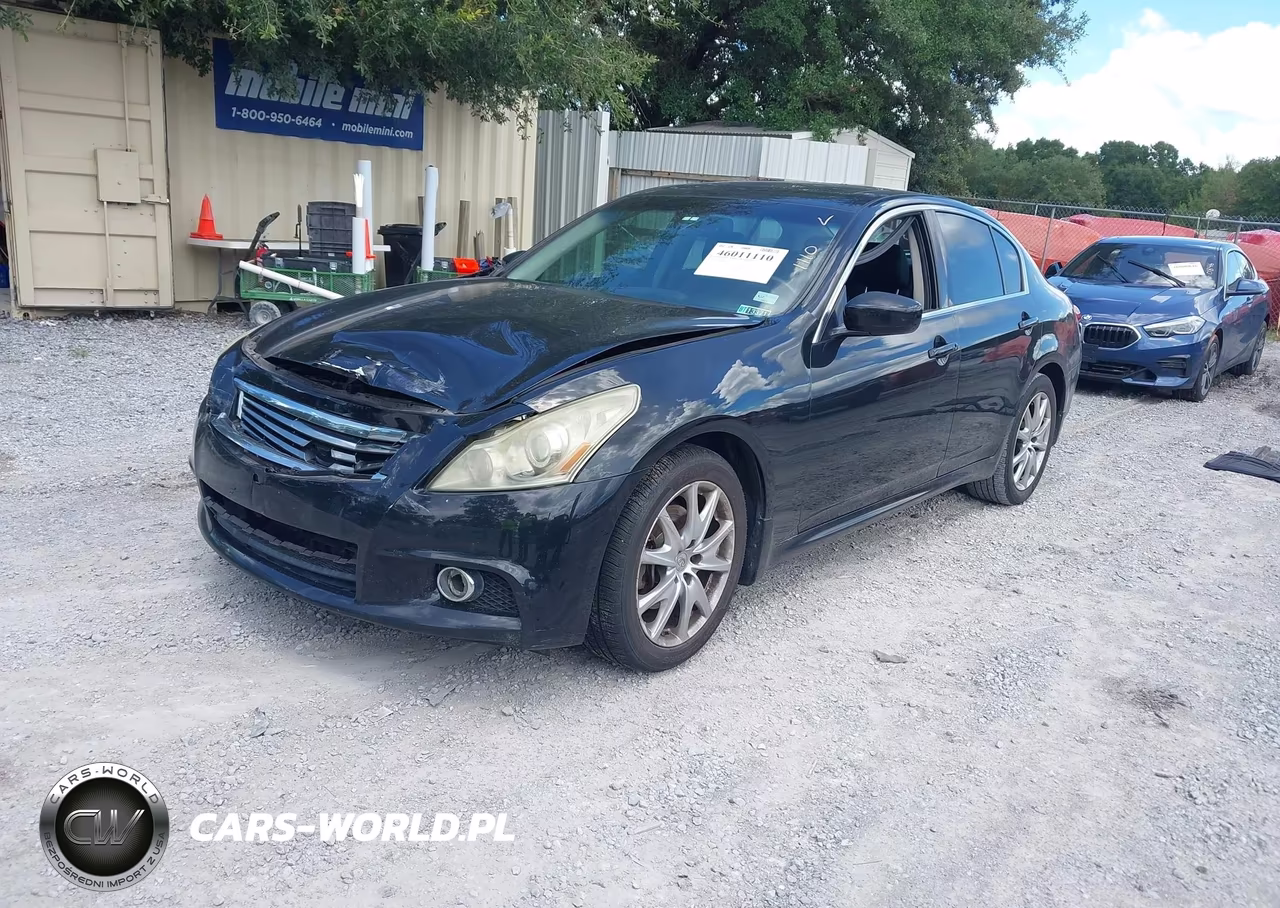 2011 Infiniti G37X VIN:JN1CV6AR2BM412126 - 2