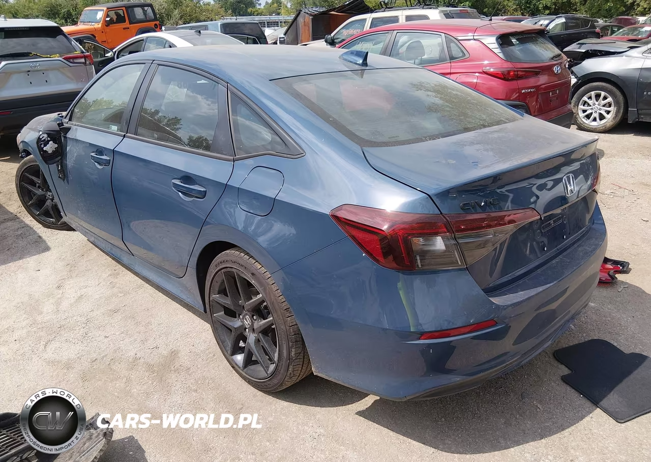 2026 Honda Civic Sport VIN:2HGFE2F59TH608904 - 3