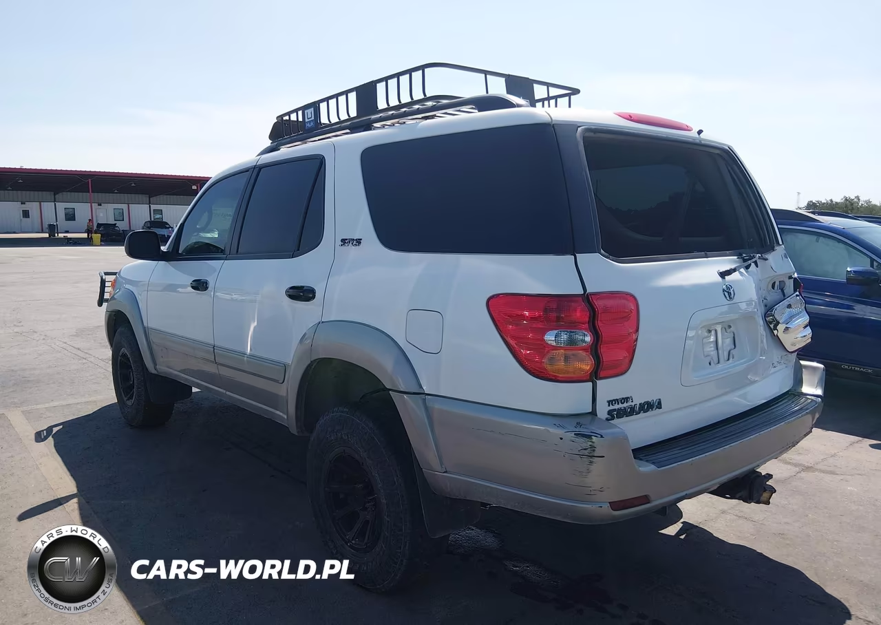 2002 Toyota Sequoia Sr5 V8 VIN:5TDZT34A12S076412 - 3
