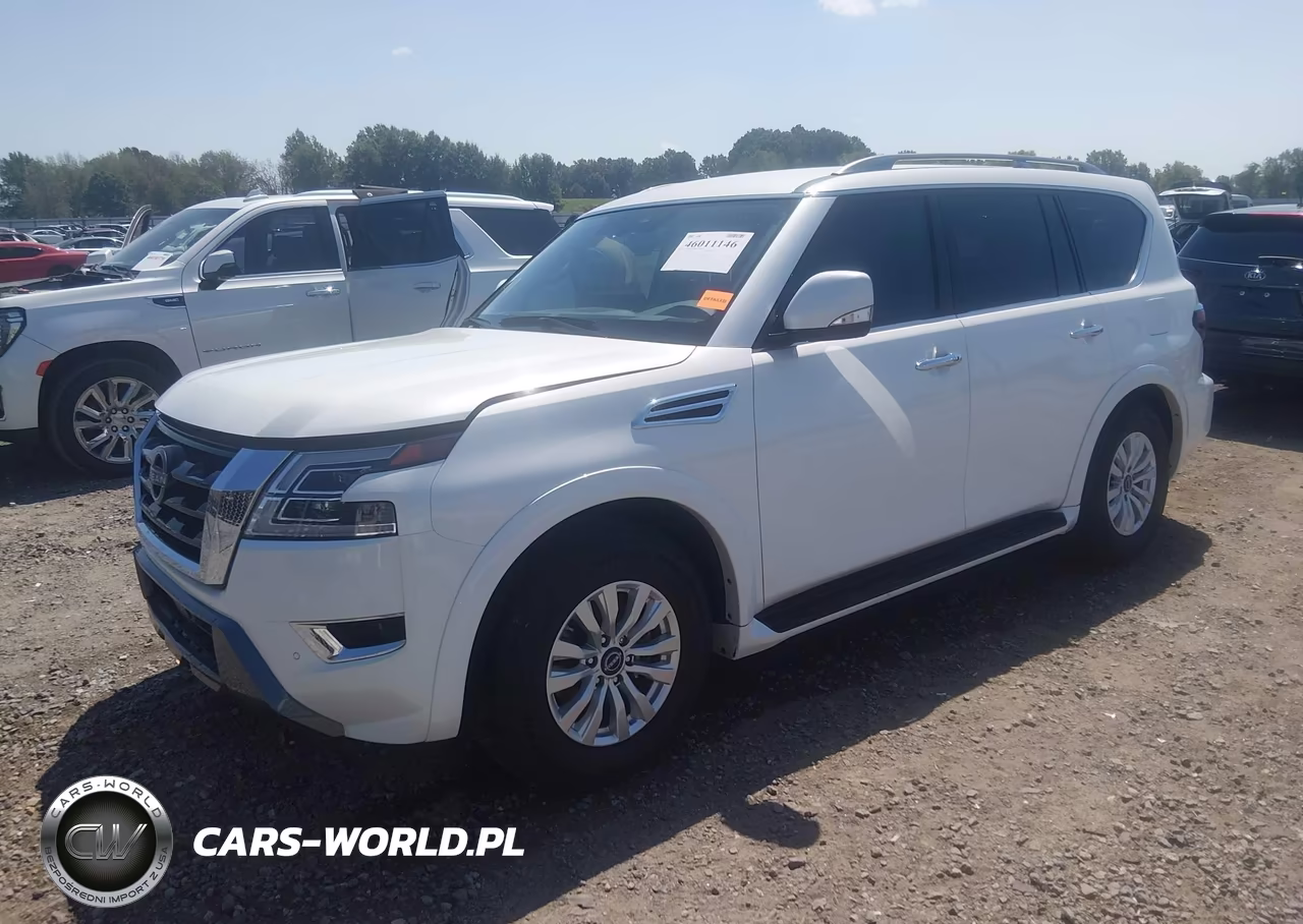 2023 Nissan Armada Sv 2Wd VIN:JN8AY2AC2P9183817 - 2
