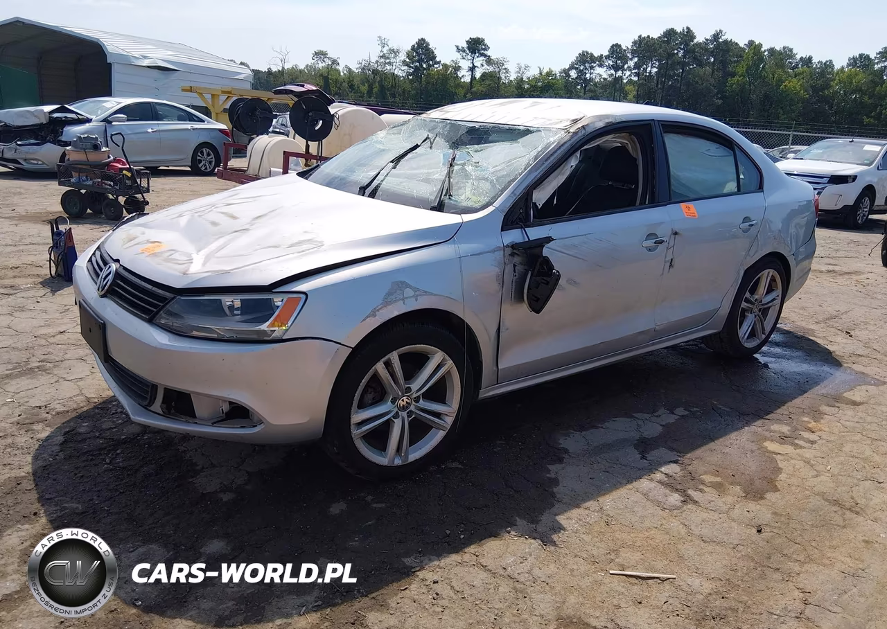2012 Volkswagen Jetta 2.0L Tdi VIN:3VWLL7AJ5CM094735 - 2