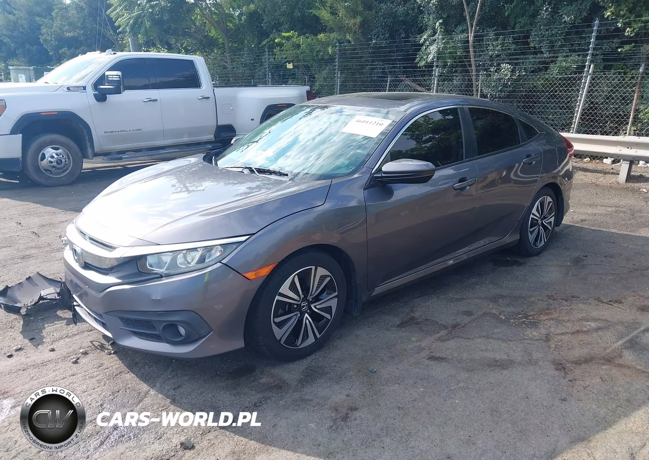 2017 Honda Civic Ex-T VIN:19XFC1F39HE023515 - 2