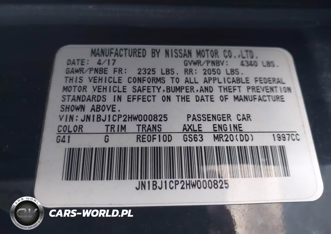 2017 Nissan Rogue Sport Sv VIN:JN1BJ1CP2HW000825 - 9