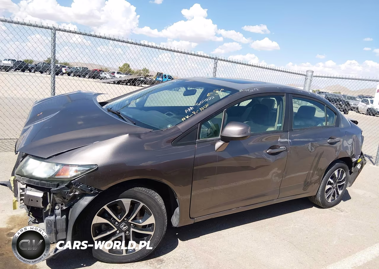 2013 Honda Civic Ex VIN:2HGFB2F84DH544761 - 14