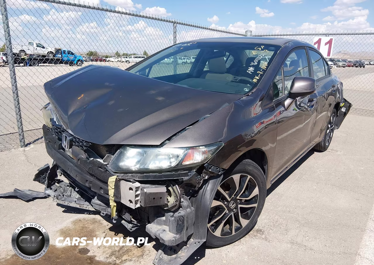 2013 Honda Civic Ex VIN:2HGFB2F84DH544761 - 2