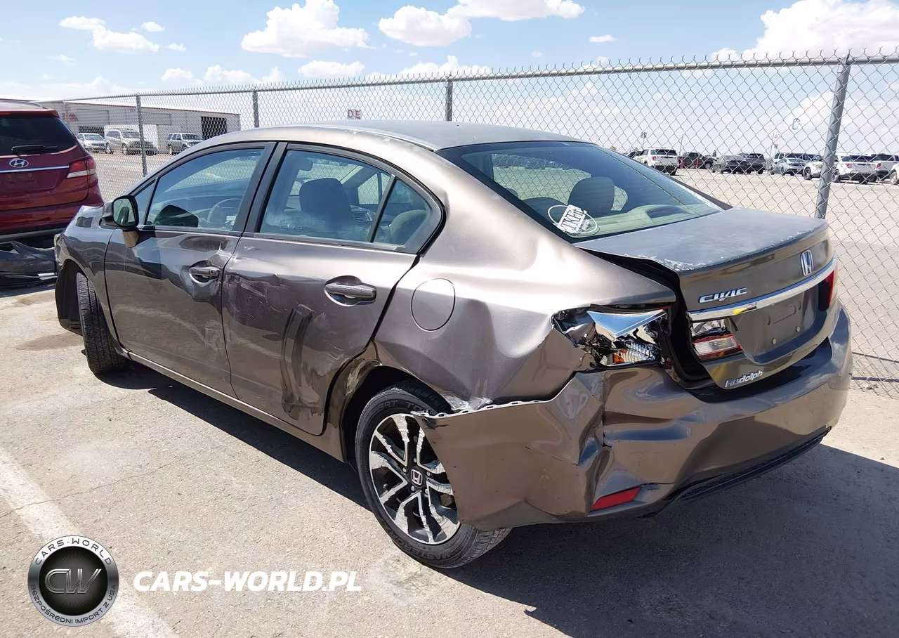 2013 Honda Civic Ex VIN:2HGFB2F84DH544761 - 3
