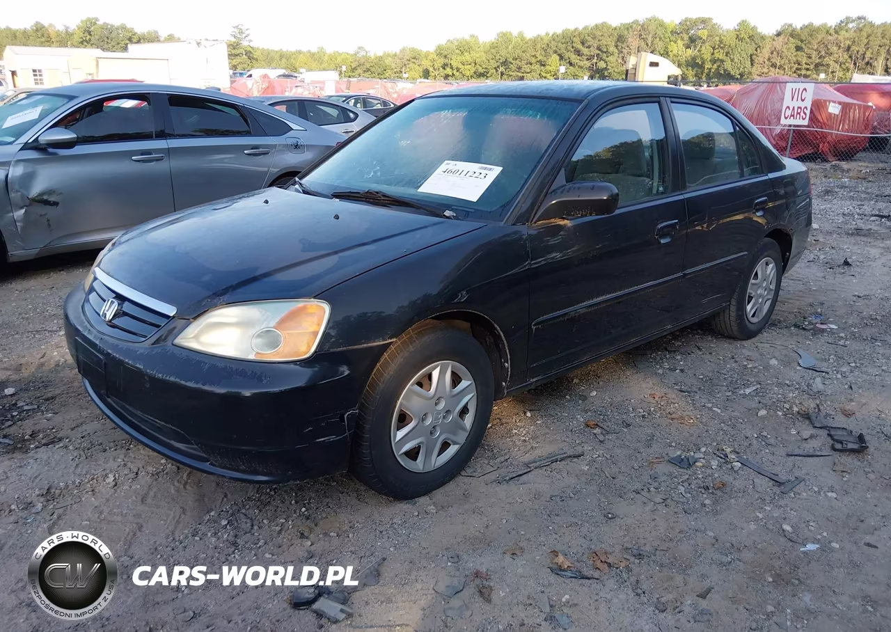 2003 Honda Civic Lx VIN:1HGES165X3L033259 - 2