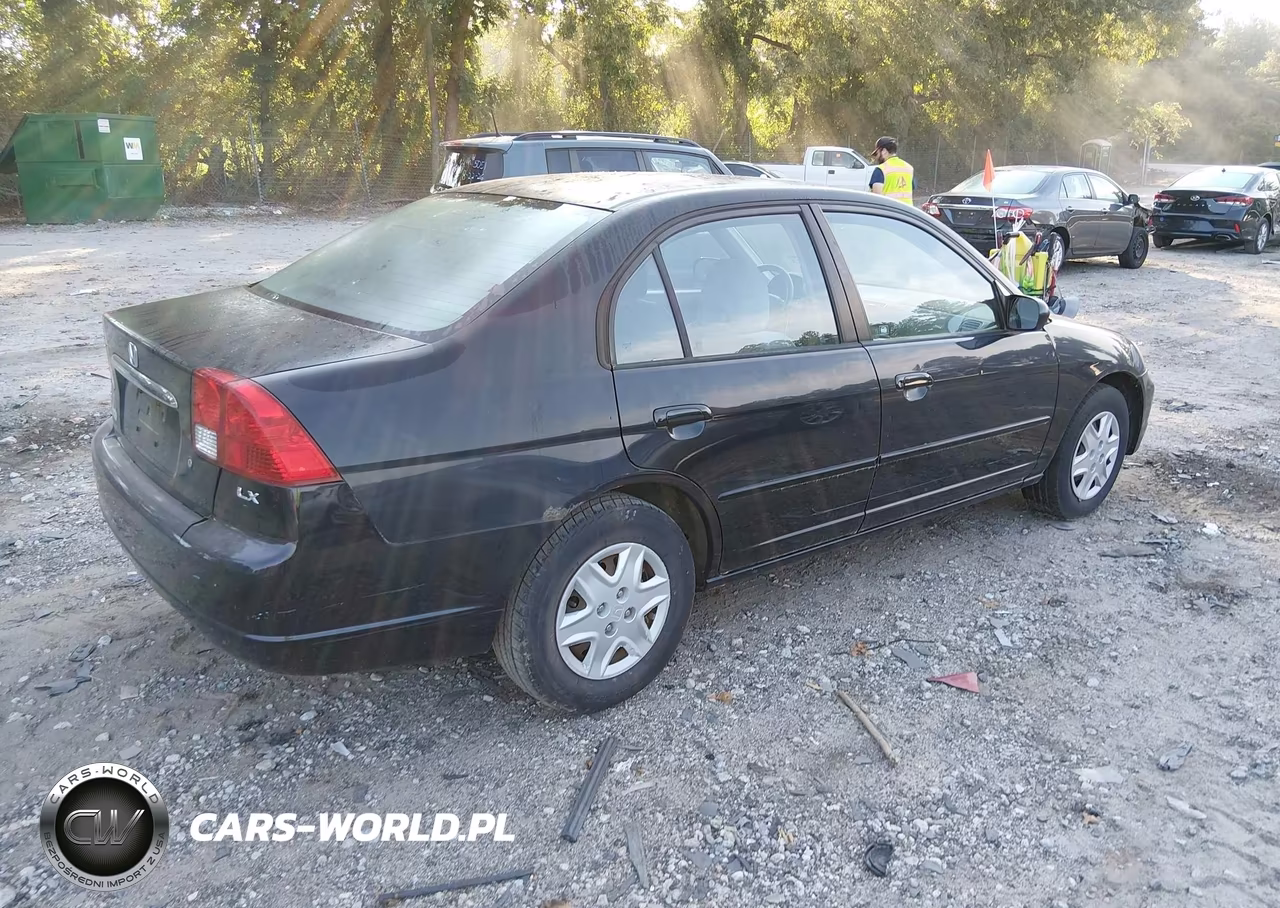 2003 Honda Civic Lx VIN:1HGES165X3L033259 - 4