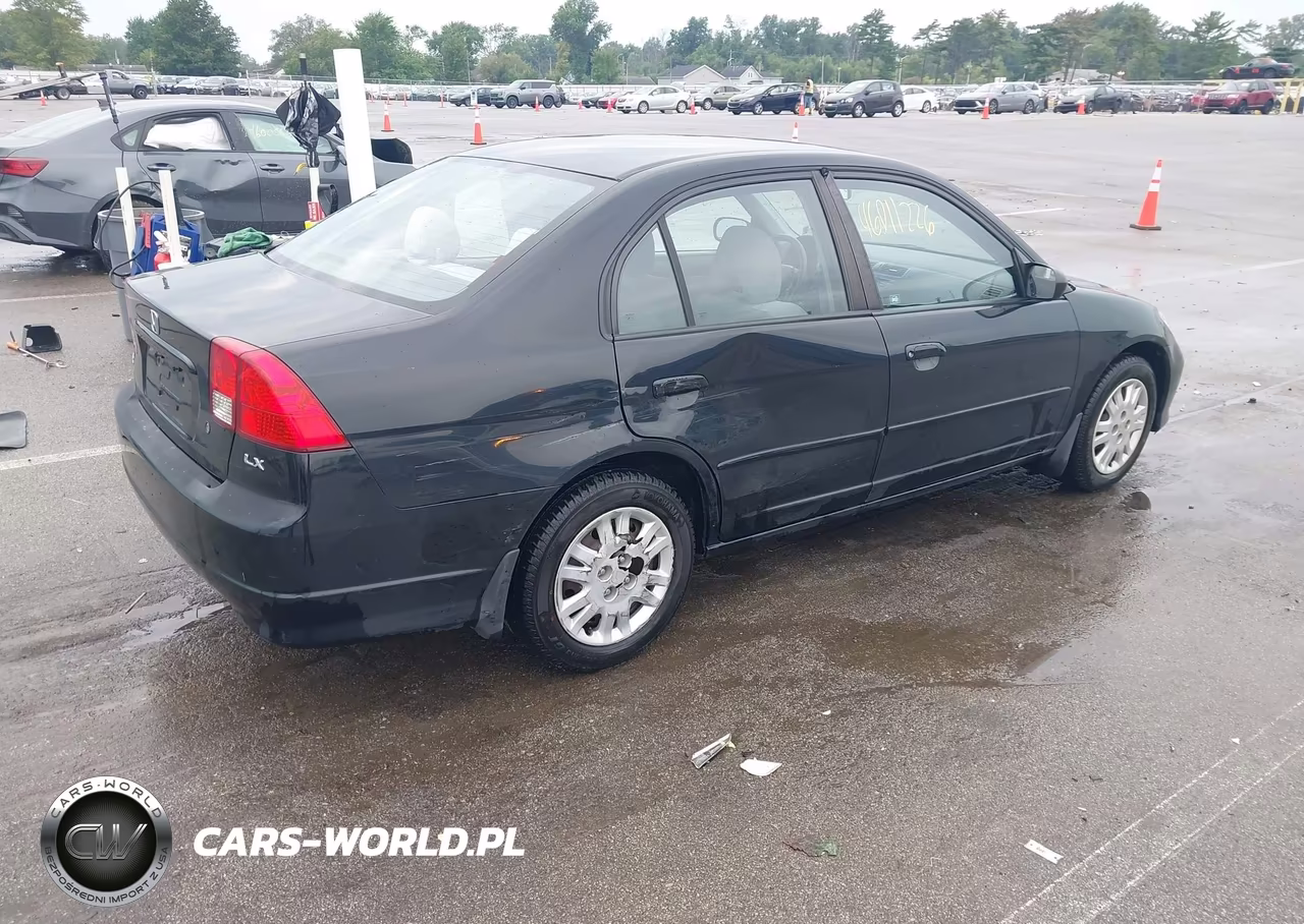 2005 Honda Civic Lx VIN:1HGES16505L028557 - 4